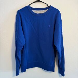 Champion Adult Powerblend Pullover Crew Neck Sweatshirt Large